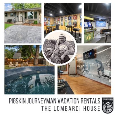 Former QB’s Pad | Hot Tub • Arcade • Fire Pit • Walk to Lambeau
